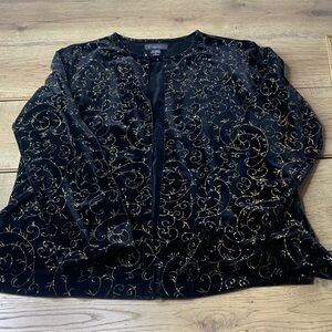 Women’s Elementz Velvet Cardigan Size XL